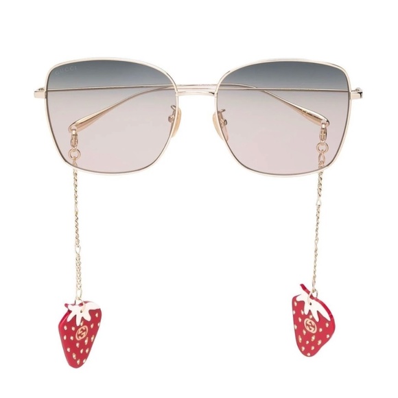 Gucci Pure Metal 60MM Square Sunglasses - Picture 6 of 7